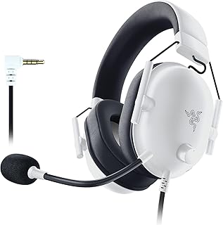 Razer BlackShark V2 X - Multi-Platform Wired Esports Gaming Headset - 3.5MM Audio - White