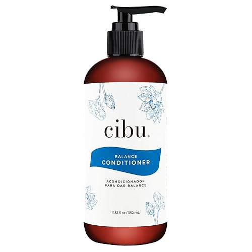 CIBU Balance Conditioner 30063 Fórmula rica en nutrientes hidrata, fortalece y repara el cabello seco  Sin sulfatos para todo tipo de