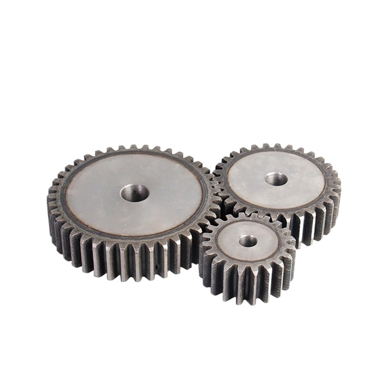 Bevel Gear Pinion Hardware Mechanical 1pcs 1.5M Spur Gear 42T/43T/44T/45T/46T/47T/48T/49T/50T/51T/52T/53T/54T/55T/56T Carbon Steel Thickness 15mm(1.5M 43T -1pcs)