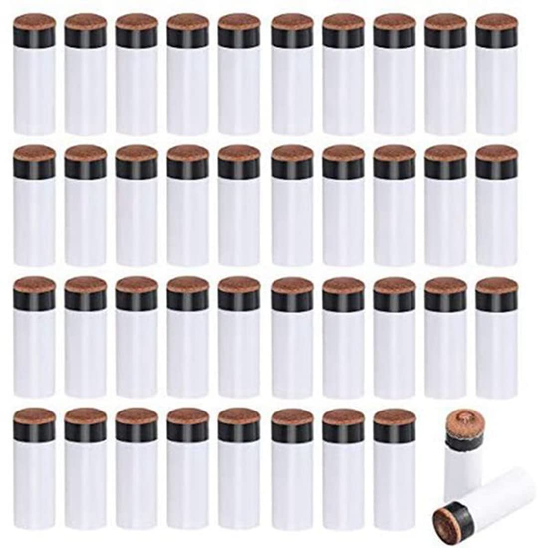 Amazon | Nqsajhbe 40個のビリヤードキューチップ、12MMビリヤード