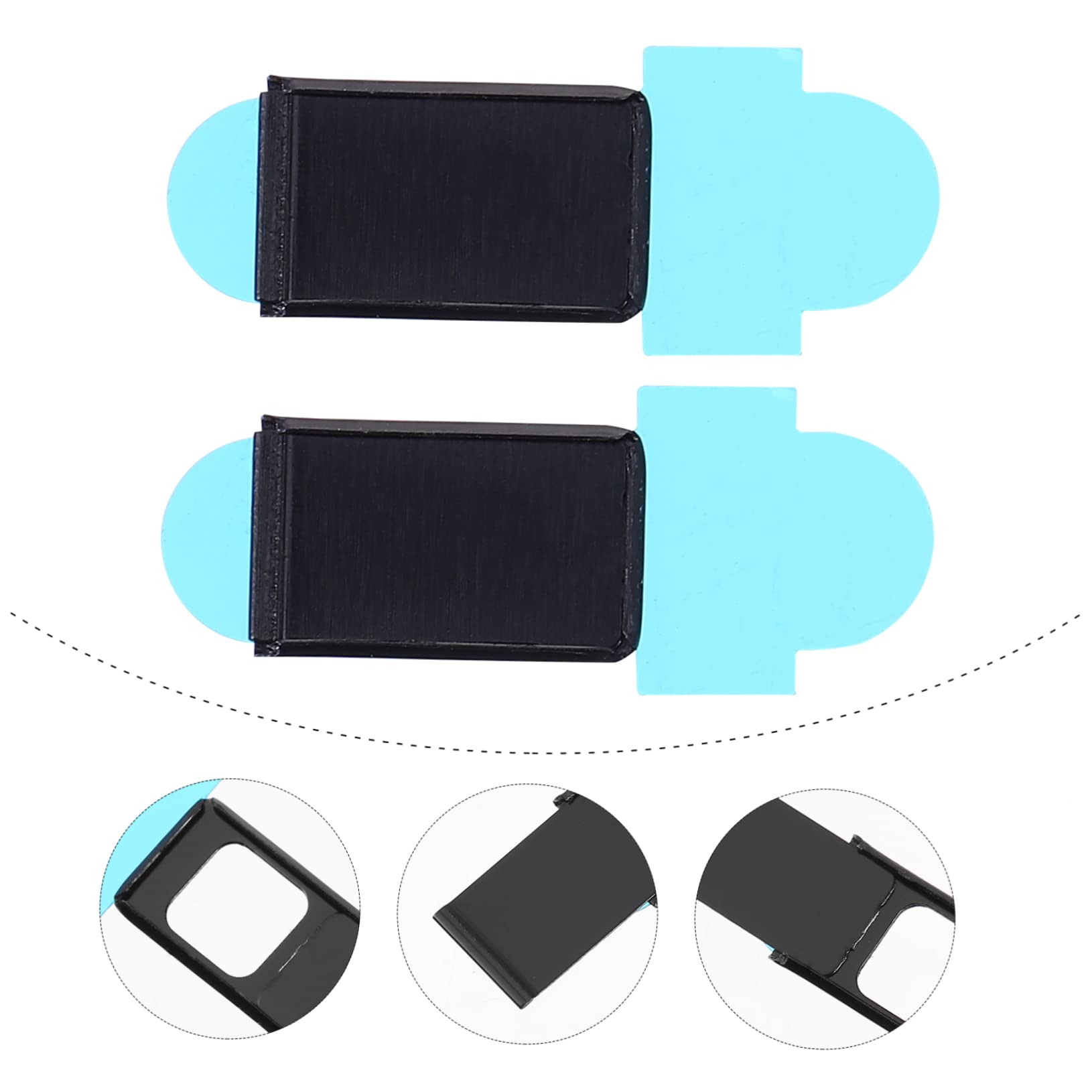 OSALADI 8stücke Webcam Abdeckung Ultradünne Webcam Schutz Für Laptop Tablet Smartphone Datenschutz Slider Für Pc Einfach Zu Bedienen Zuverlässig
