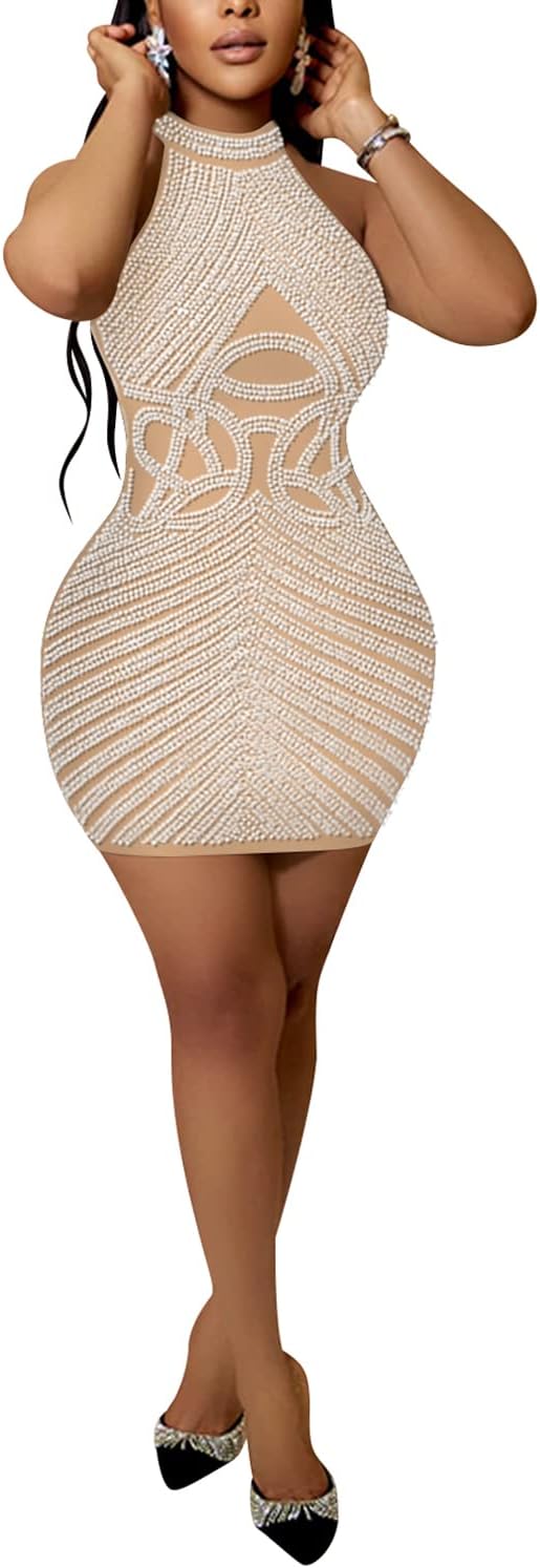 Amazon.com: Ranfare Women's Nightclub Dress Party Dresses for Women