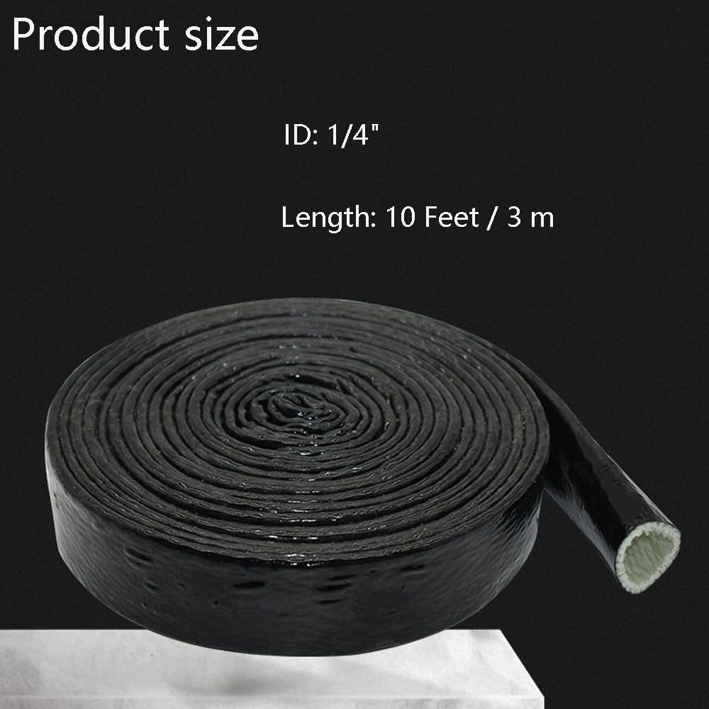 10 Feet Length Heat Shielded Fire Thermo Armor Fire Sleeve 1/4