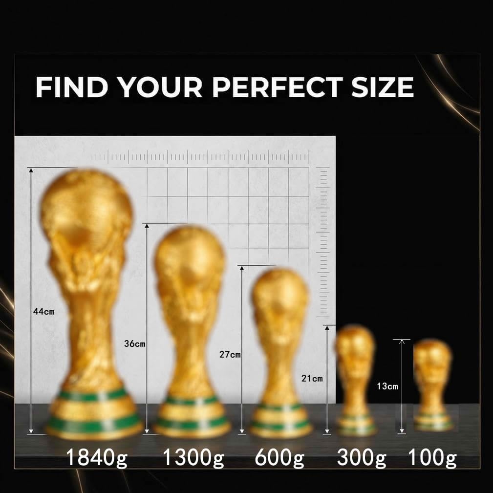 Réplique du trophée de la Coupe du monde de football, trophée des champions