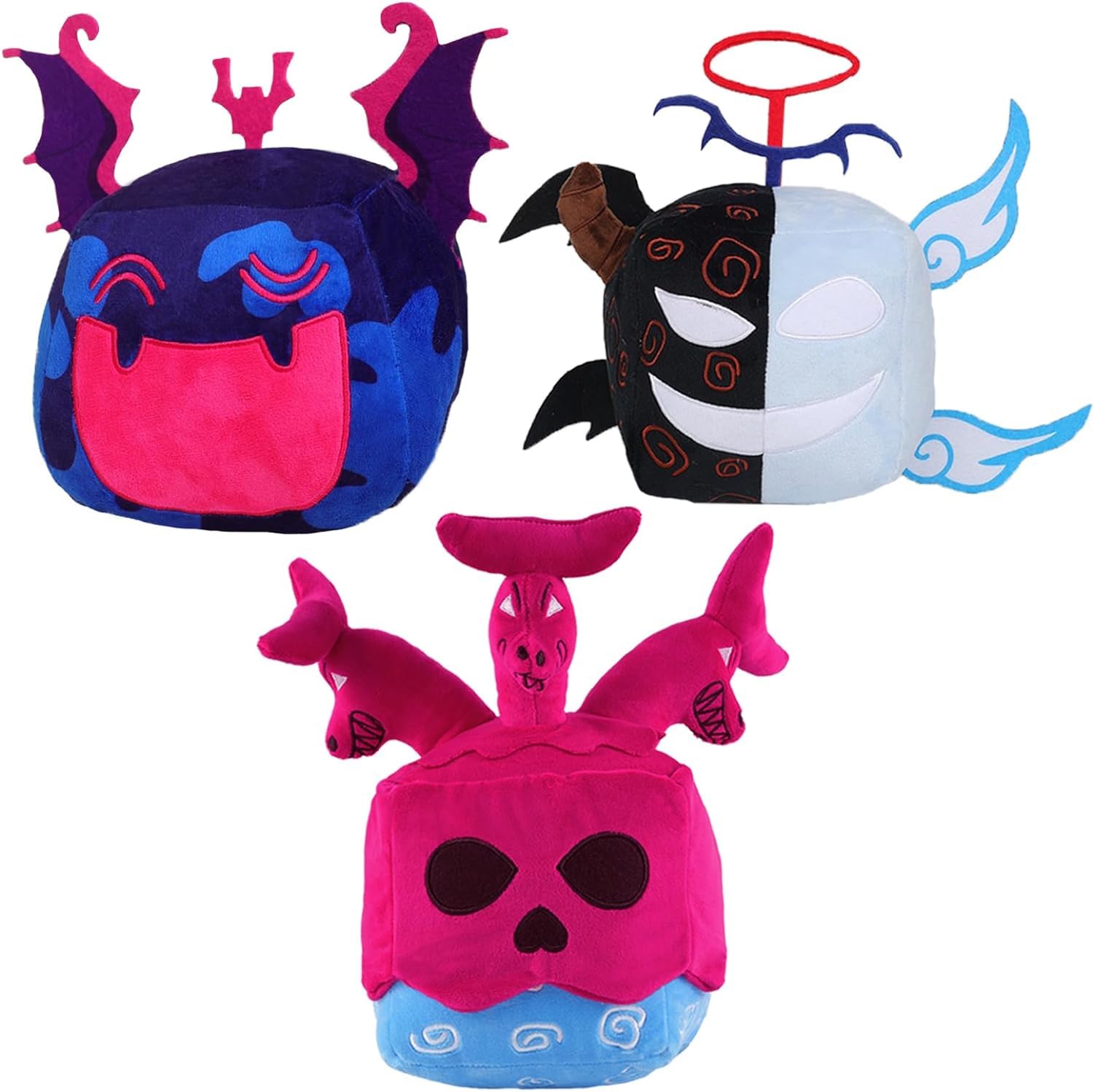 Amazon.co.jp: Blox Fruits ぬいぐるみ 3個セット Blox Fruits