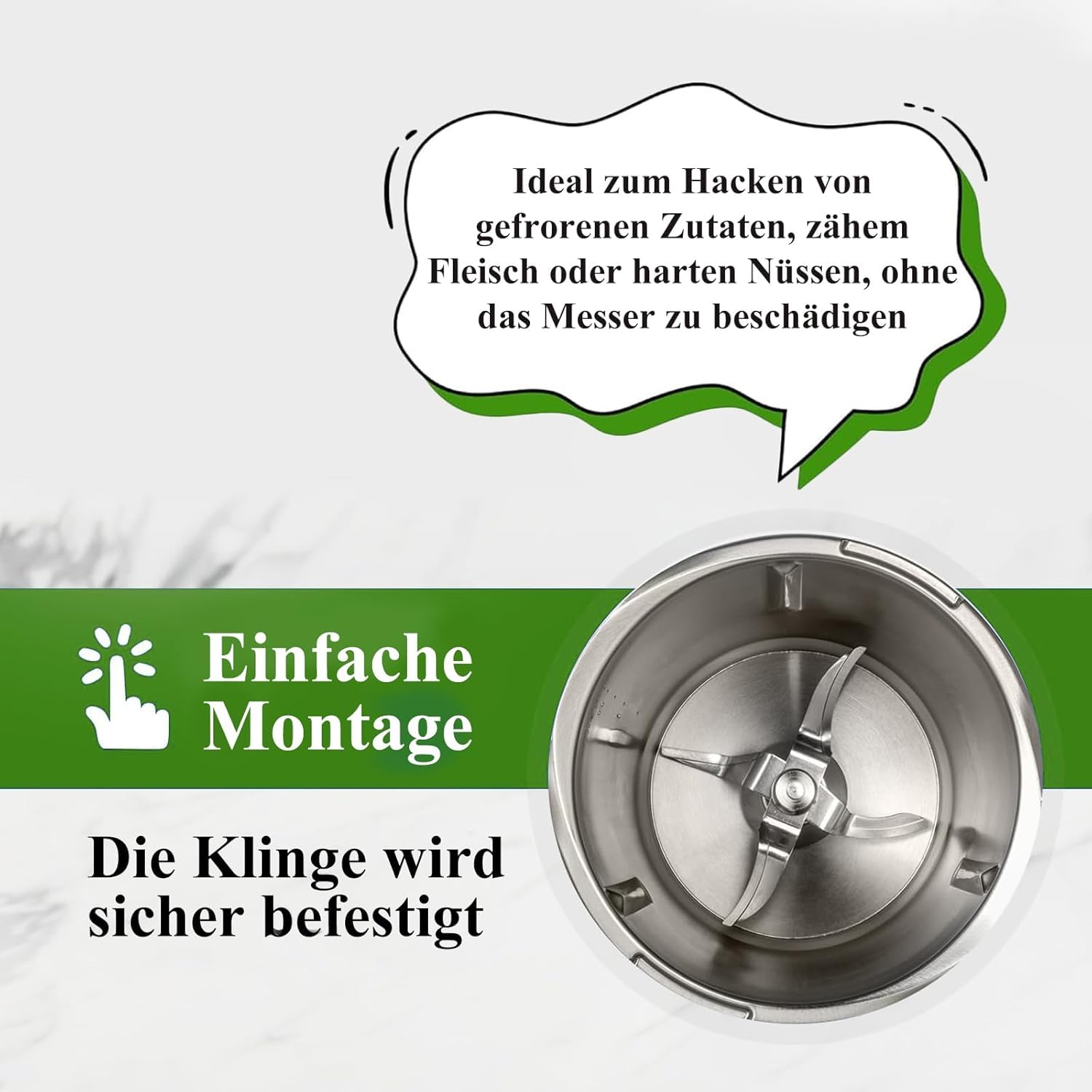 LUMITERRA Couteau Thermomix Rechange, Couteaux Mélangeur