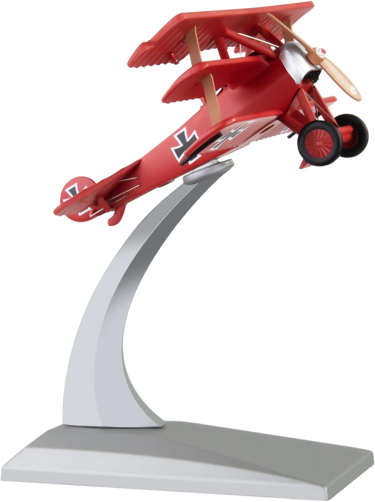 HANGOU Military Model Plane 1:72 DR-1 Double Decker Aeroplane Models Metal Plane Model Die-Cast Aircraft Model for Collecting or Gifting
