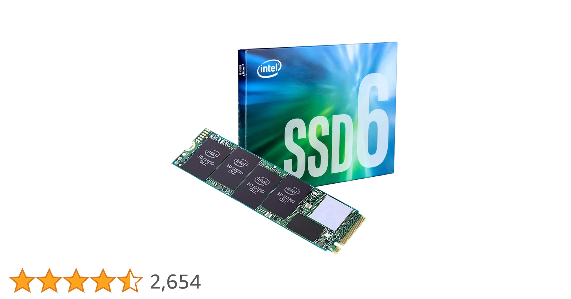 Intel 660p 512GB M.2 NVMe SSD 4枚 Intel 660p 512GB NVMe M.2 SSD: Fast PCIe 3.0 QLC Technology