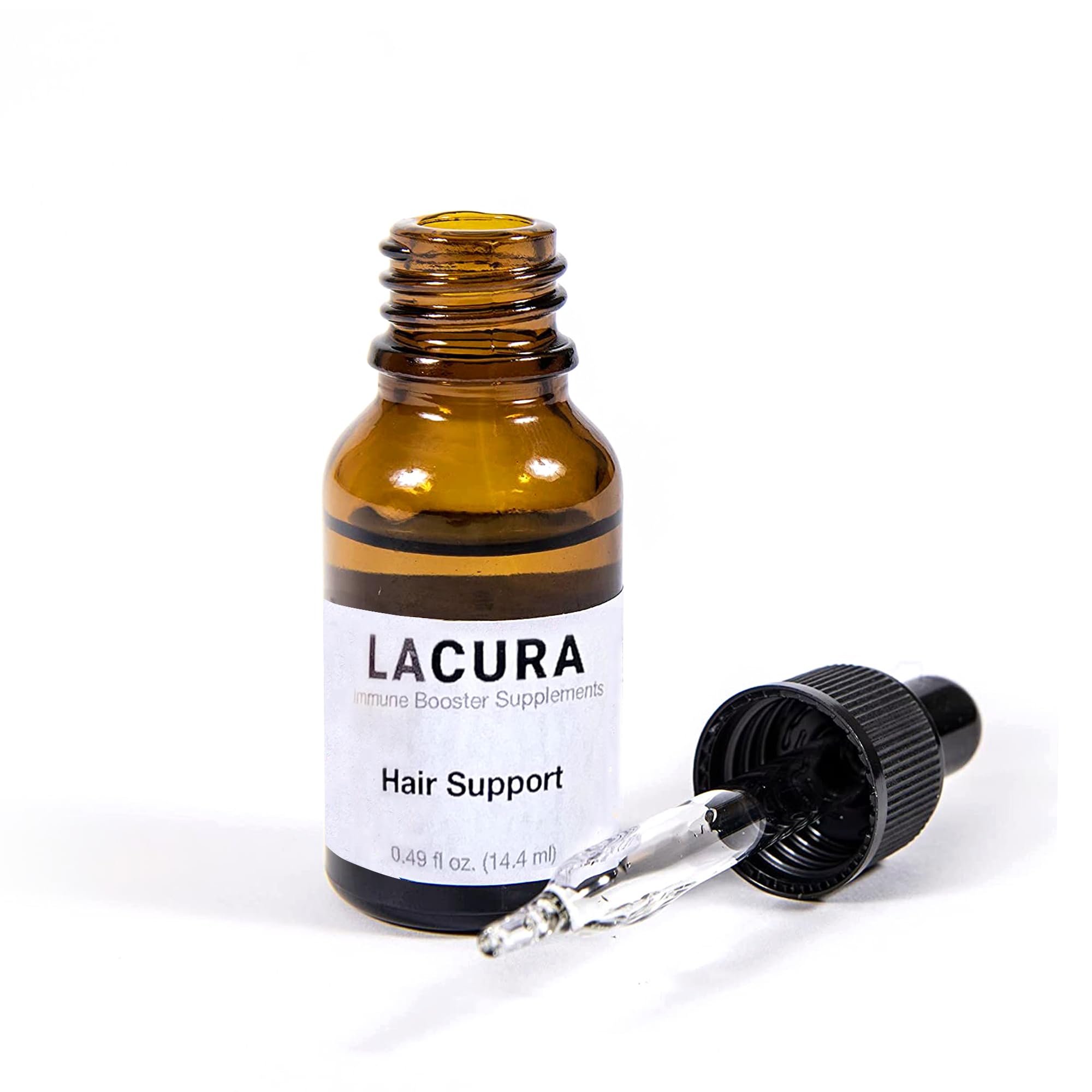 Lacura Hair Support Oil Rosemary Peppermint Formula for Hair Growth Scalp Hydration Shine Clean Pharmacist-Crafted Botanical Blend 15mL