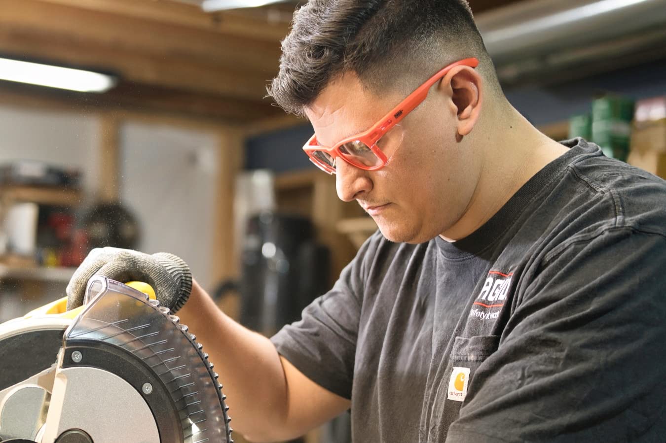 MAGID Gafas de seguridad con protectores laterales