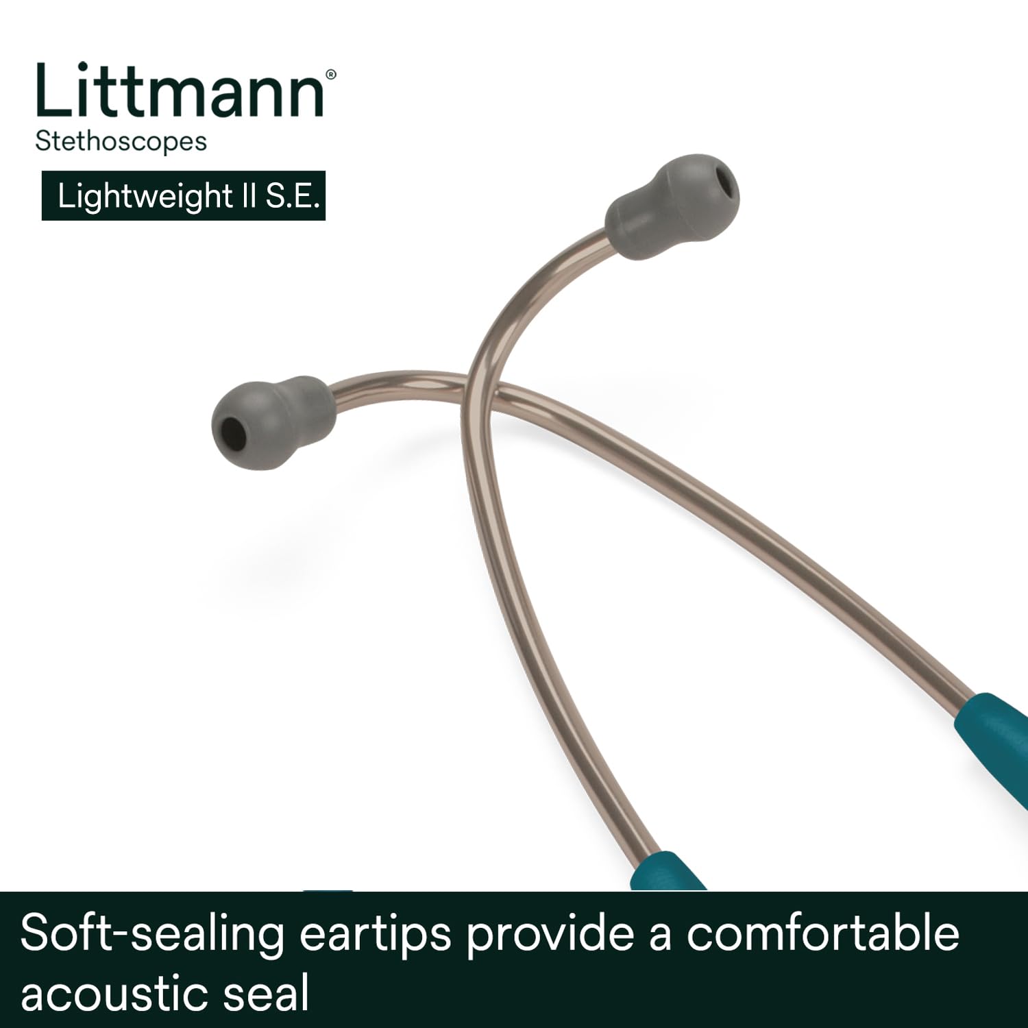 3M Littmann Fonendoscopios Lightweight II S.E. 2452, Azul Caribe