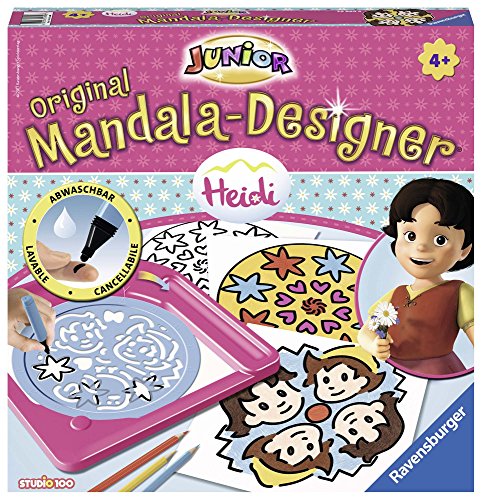 Ravensburger - 299898 - Set de Dessin - Junior - Original Mandala Designer Heidi
