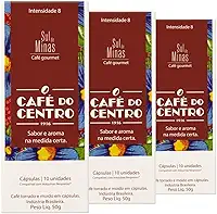 30 Cápsulas Compatível com Nespresso®, Café do Centro, Sul de Minas