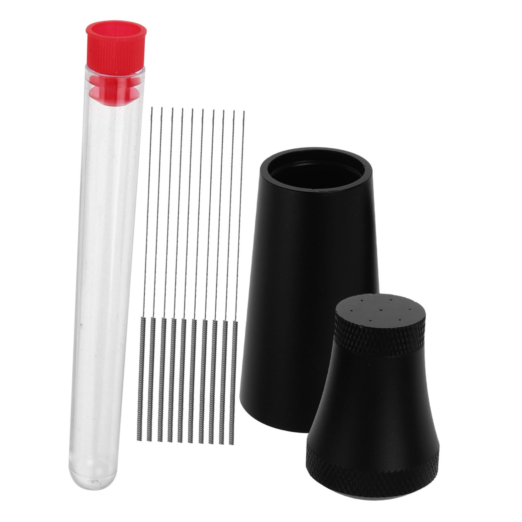 SOLUSTRE Espresso Distributor Stirrer Stand Stainless Steel Needle for Uniform Powder Mixing