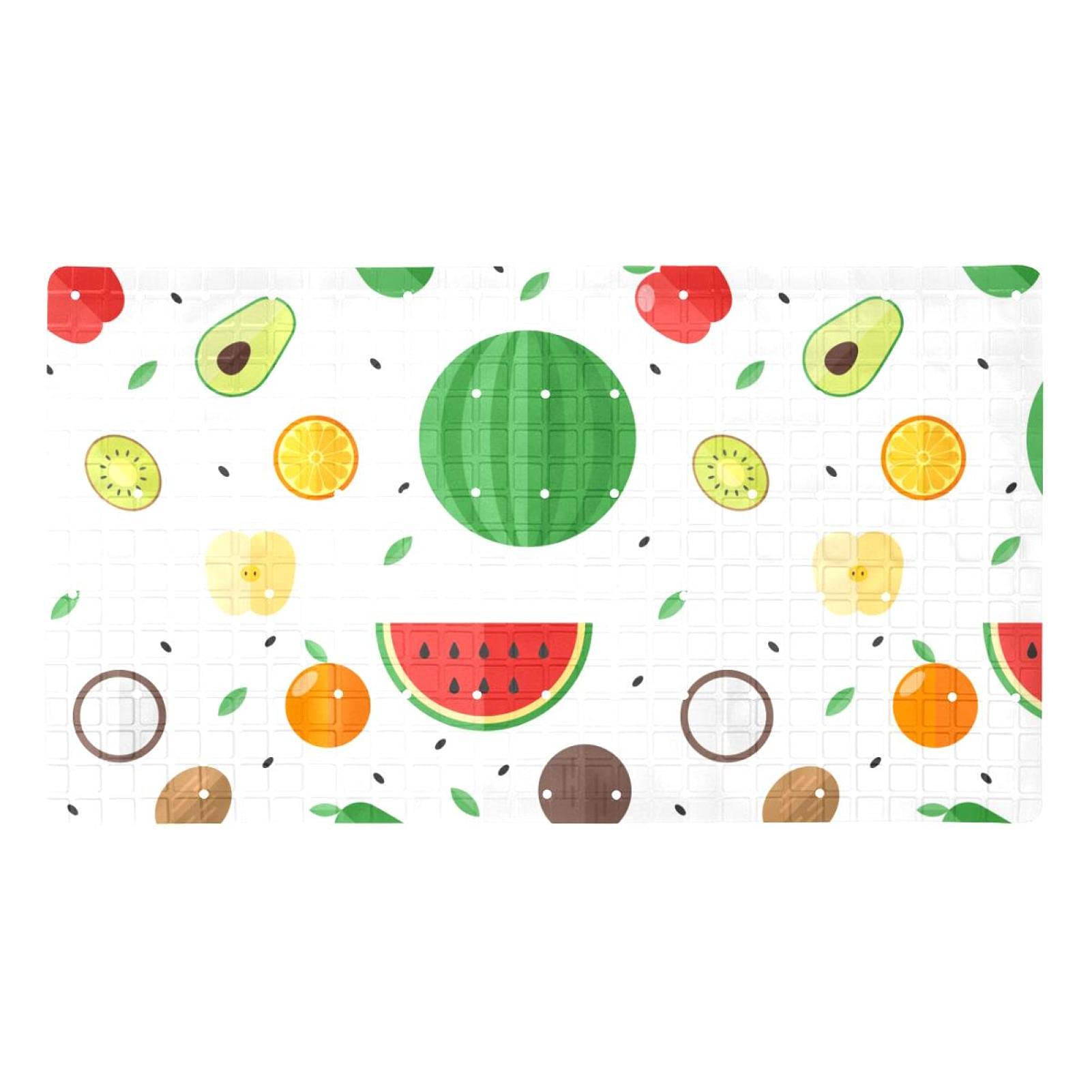 Tapis de bain antidérapant de 40 x 70 cm pour des douches familiales sereines