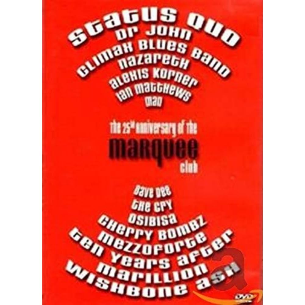 25th Anniversary Of The Marquee Club [DVD]