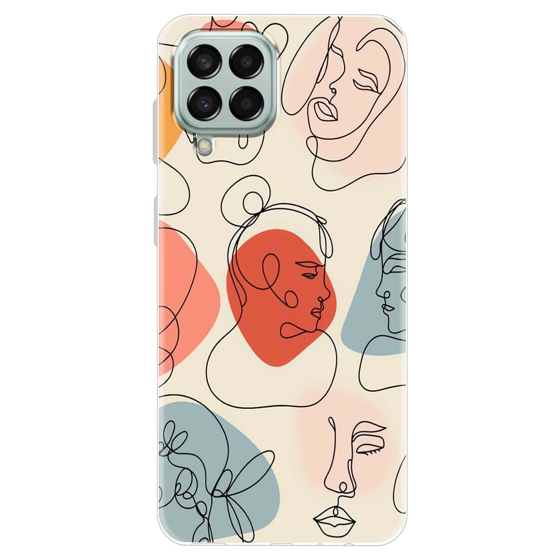Fashionury Silicone Back Cover Case for Samsung Galaxy M33 5G / Designer Flexible Soft Back Case Cover for Samsung Galaxy M33 5G-D0090, Multi-Coloured (B09XQZJCXY) Amazon Price History, Amazon Price Tracker