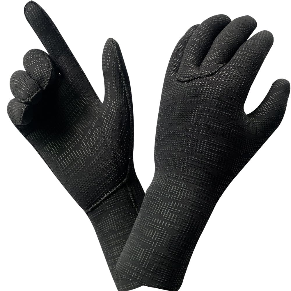 MYLEDI Neoprene Surfing and Diving Gloves,3mm Super Stretch Thermal Wetsuit Gloves for Surfing Snorkeling Swimming Kayaking Scuba Diving