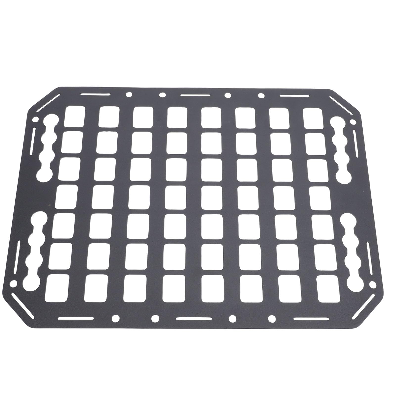 Ejoyous Pannello Molle per Letto Laterale, Alluminio Resistente, Organizer per Pick-up, SUV, Utilizzo Efficiente dello Spazio di Carico 432x311 Mm