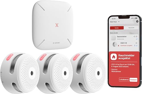 X-Sense XS01-M Funk-Set mit SBS50 Basis