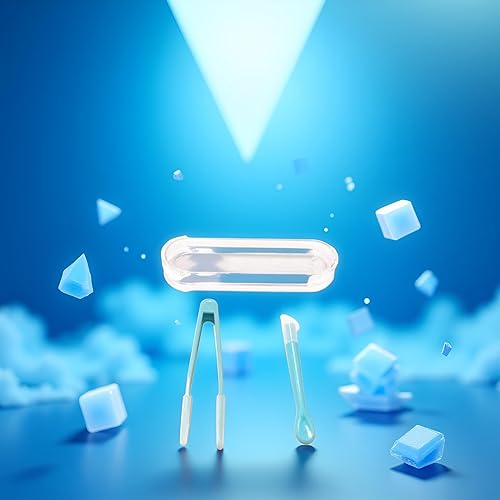 Miniatura 6 de JJLFresheners Aplicador de contacto azul, herramienta removedor de lentes de contacto, insertor+pinzas con punta suave, para lentes de contacto