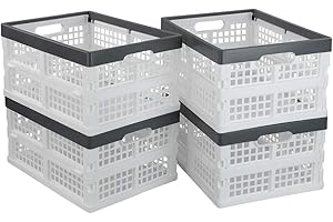 4-Pack Foldable Milkcrate