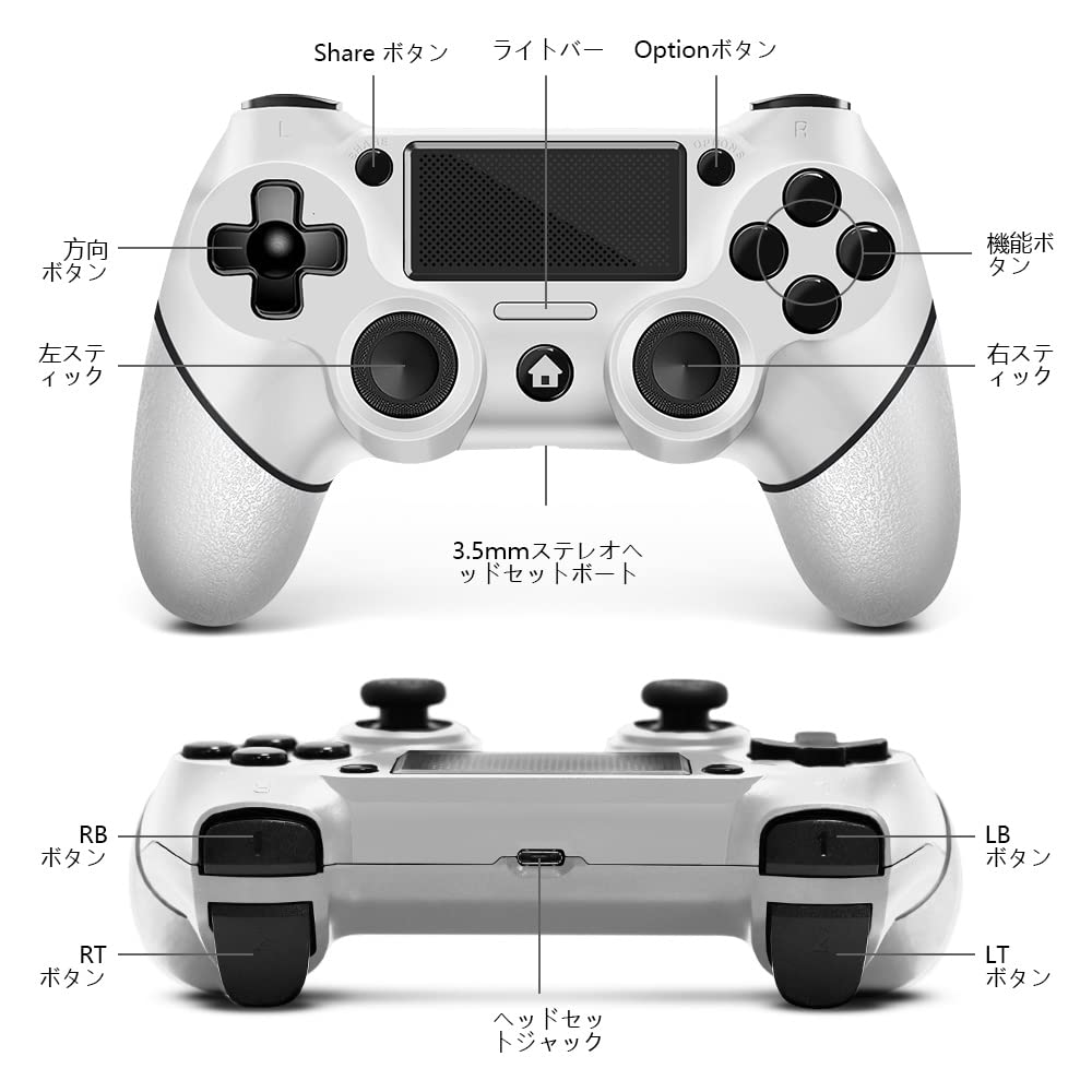 Amazon.co.jp: ps4コントローラー 最新のP4システムソフトウェア 