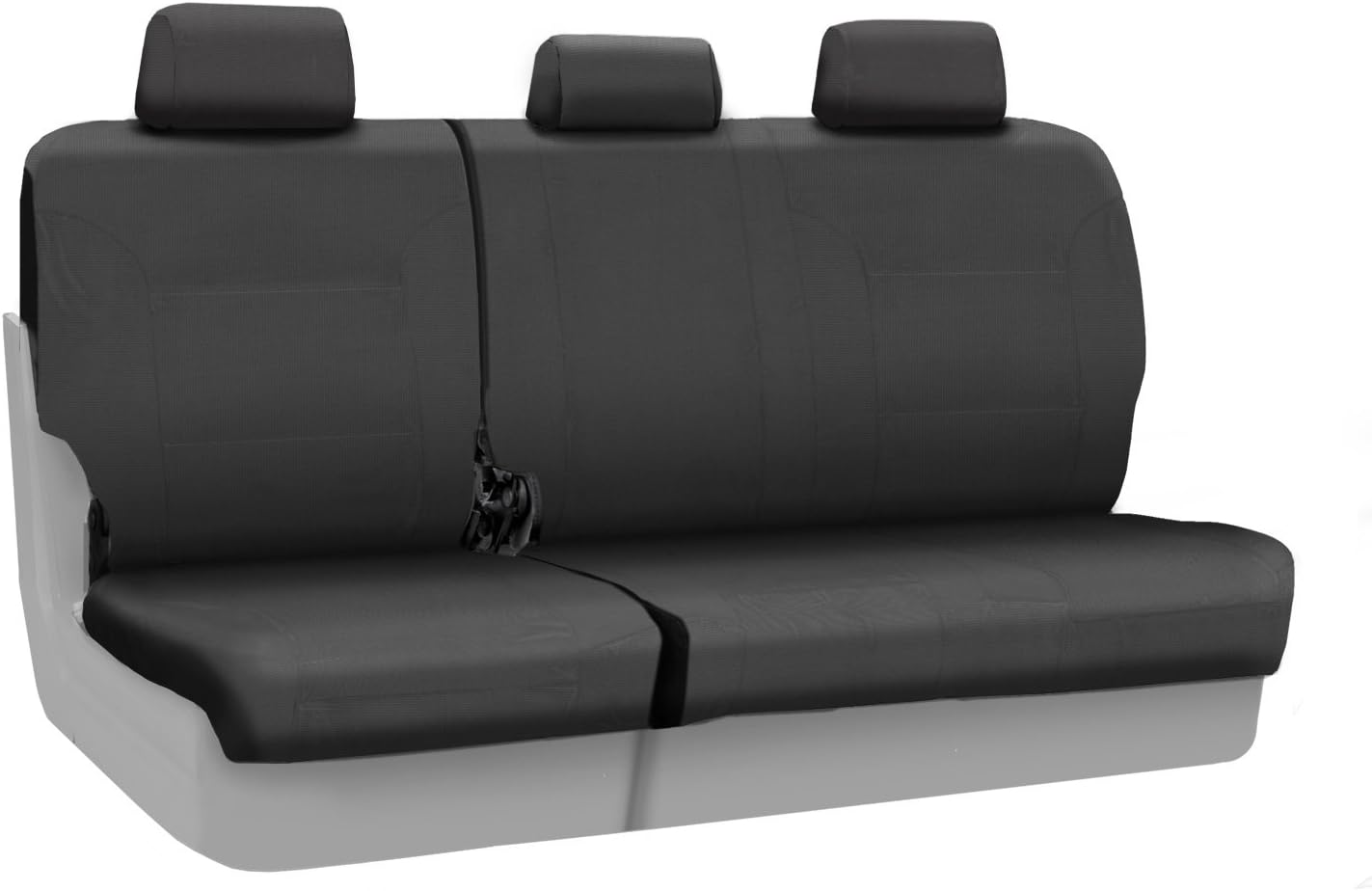 Coverking Custom Fit Rear 60/40 Bench Seat Cover for Select Toyota FJ Cruiser Models - Ballistic (Charcoal)