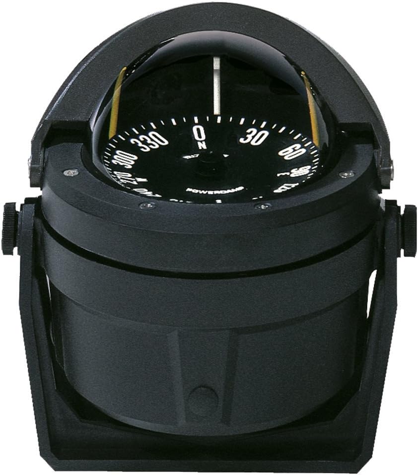 B-81 Ritchie Navigation Voyager Compass 3-Inch Dial with Bracket Mount (Black)