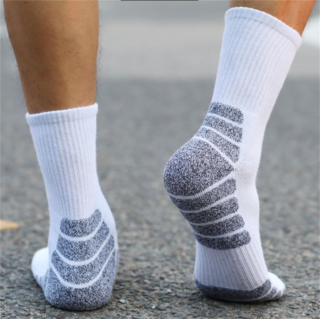 Outdoor Socks, Mountaineering, Thickened Towel Bottom, Running And Hiking Socks。