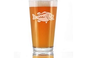 Largemouth Bass Pint Glass