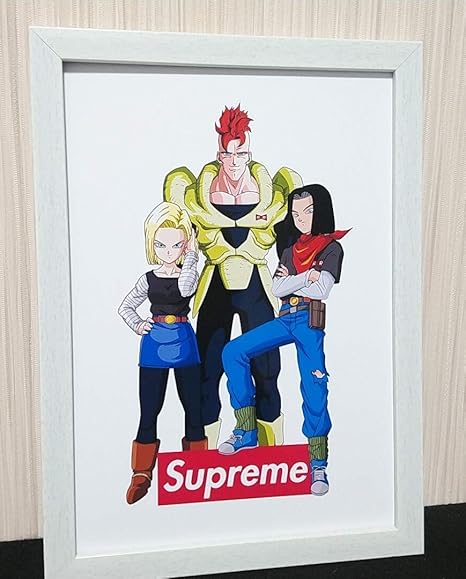 Amazon Supreme シュプリーム ドラゴンボール インテリア オマージュ パロディ ポップアート ポスター 額付き アートフレーム ポスター オンライン通販 Amazon Supreme シュプリーム ドラゴンボール インテリア オマージュ パロディ ポップアート ポスター 額付き アートフレーム ポスター オンライン通販