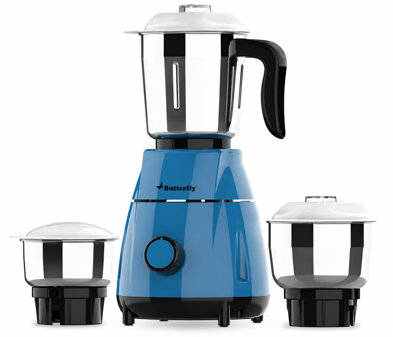 Butterfly (A Crompton Brand) Dynamo Mixer Grinder, 500W, 3 Stainless Steel Jars, Shock-Proof ABS Body, 3 Speed Controls-image-45