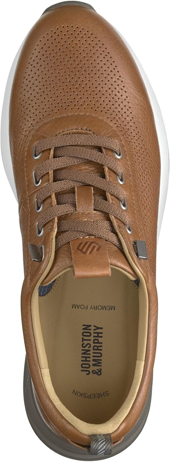 Johnston & Murphy Mens Kinnon Perfed Jogger - Image 2