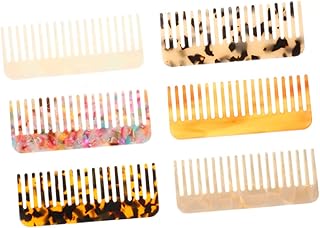 Beaupretty Pente De Folha De Acetato Escova De Cabelo De Viagem Pentes De Barba Para Homens Pentes De Cabelo Para Homens Escova De Bolso Para Barba Pente De Cabelo De Viagem Pentes De Barba