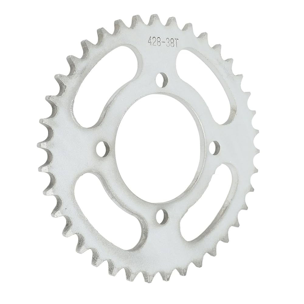 Amazon.co.jp: 428 チェーン 38 歯リアスプロケット スチール製