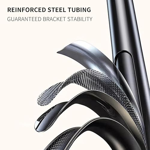 Miniatura 5 de Soporte de suelo para tableta, soporte elevado para teléfono con altura de ángulo ajustable de 360 grados, soporte de suelo universal compatible con