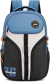 Safari Expand 43L Laptop Backpack Bag for Man and Women, Large School Bags for Boys &amp; Girls, Expandable Overnighter Casual...