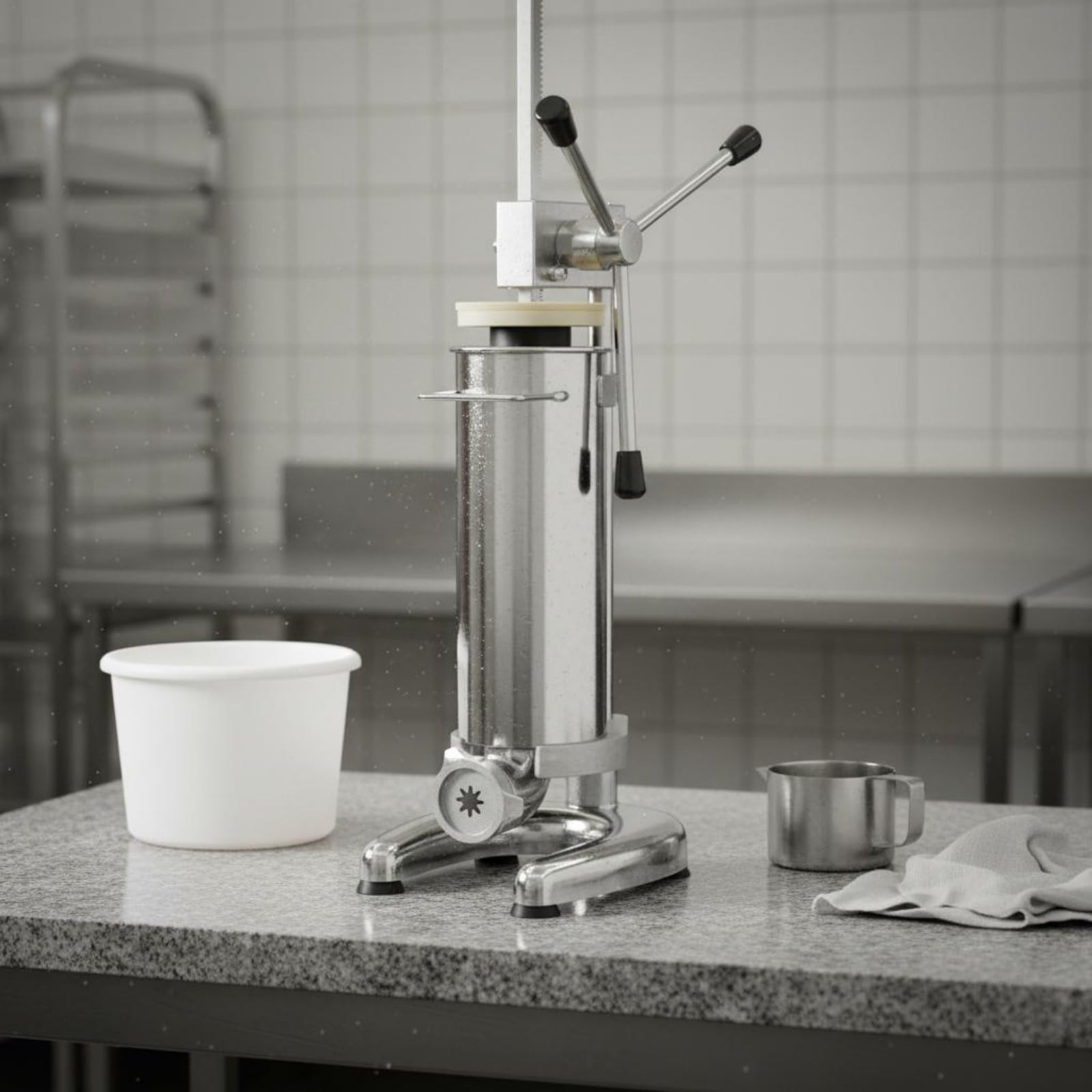 Attrezzatura Ristorazione Azionamento Manuale Uso Professionale per Operatore di Snack Bar, Ristoratori, Cucina Commerciale, Ristorante, Pasticceria