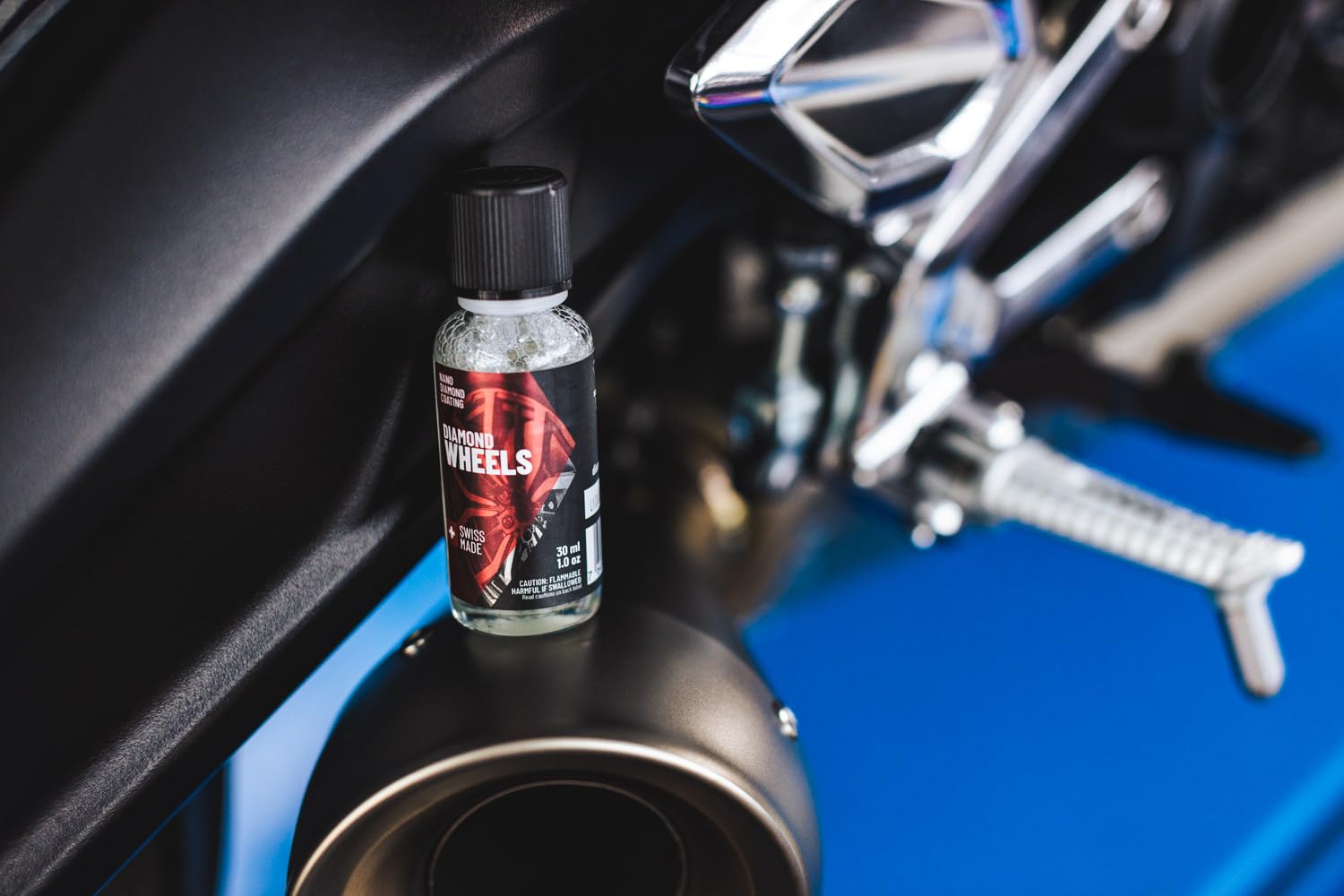 Diamond ProTech Wheels 30 ml - Leichtmetallrad- und Felgenbehandlung, Reinigt, Poliert und Schützt bis zu 12 Monate - Sprühpolierbehandlung mit Nanotechnologie der neuesten Generation