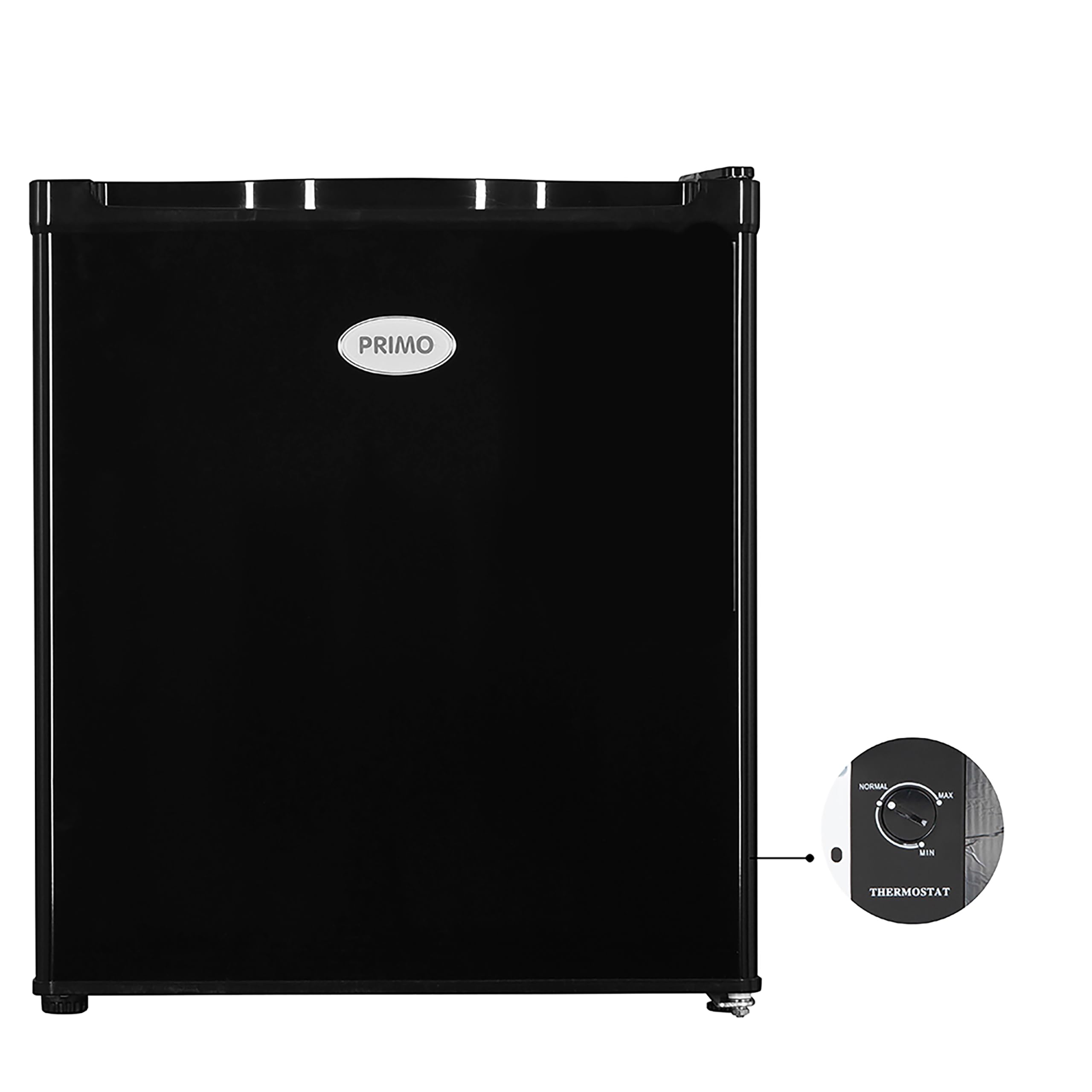 PRIMO PR148DV Mini Gefrierschrank - Gefrierschrank Klein - Freistehend - 33L - D - Schwarz