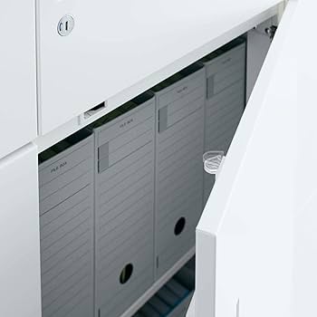 コクヨ スチール 収納 エディア BWU-SXT55SAW-K 下置き用 K ② コクヨ エディア(EDIA) スタンダード 4段ラテラル 下置き書庫