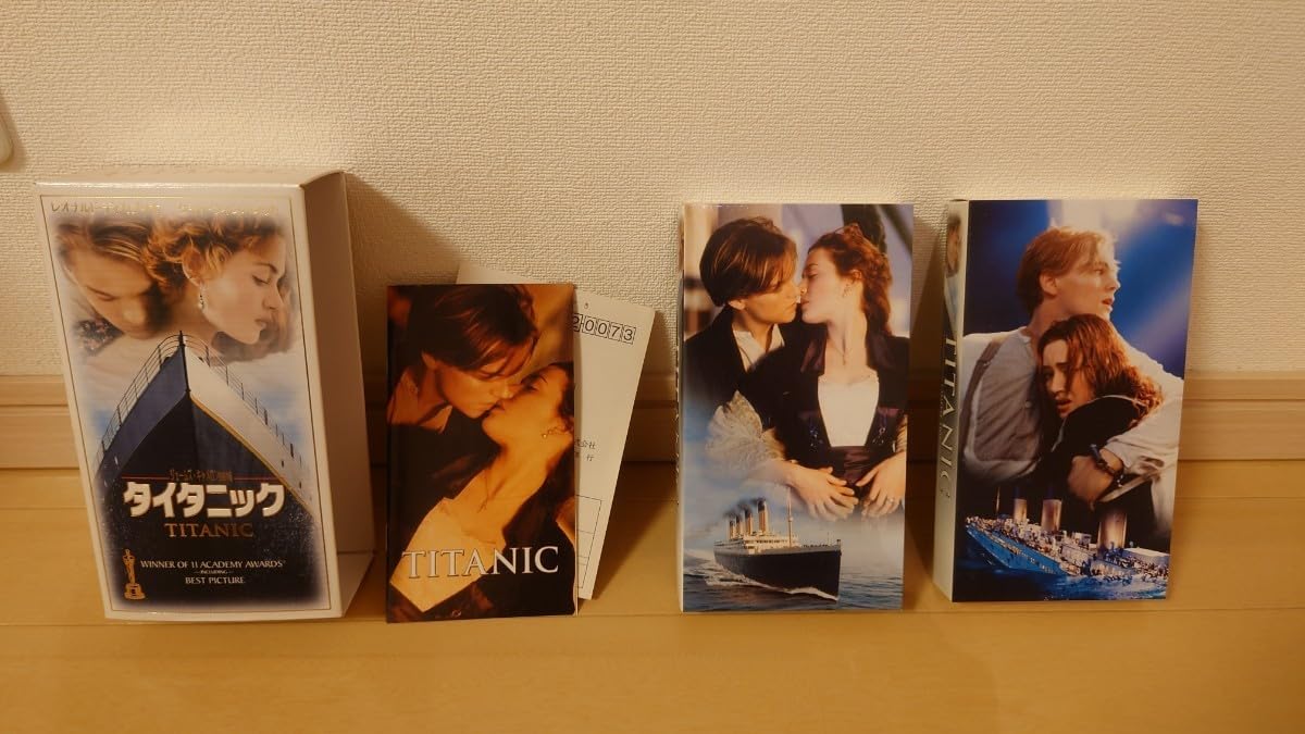 Amazon.co.jp: タイタニック 2本組 THX版 VHS レオナルド