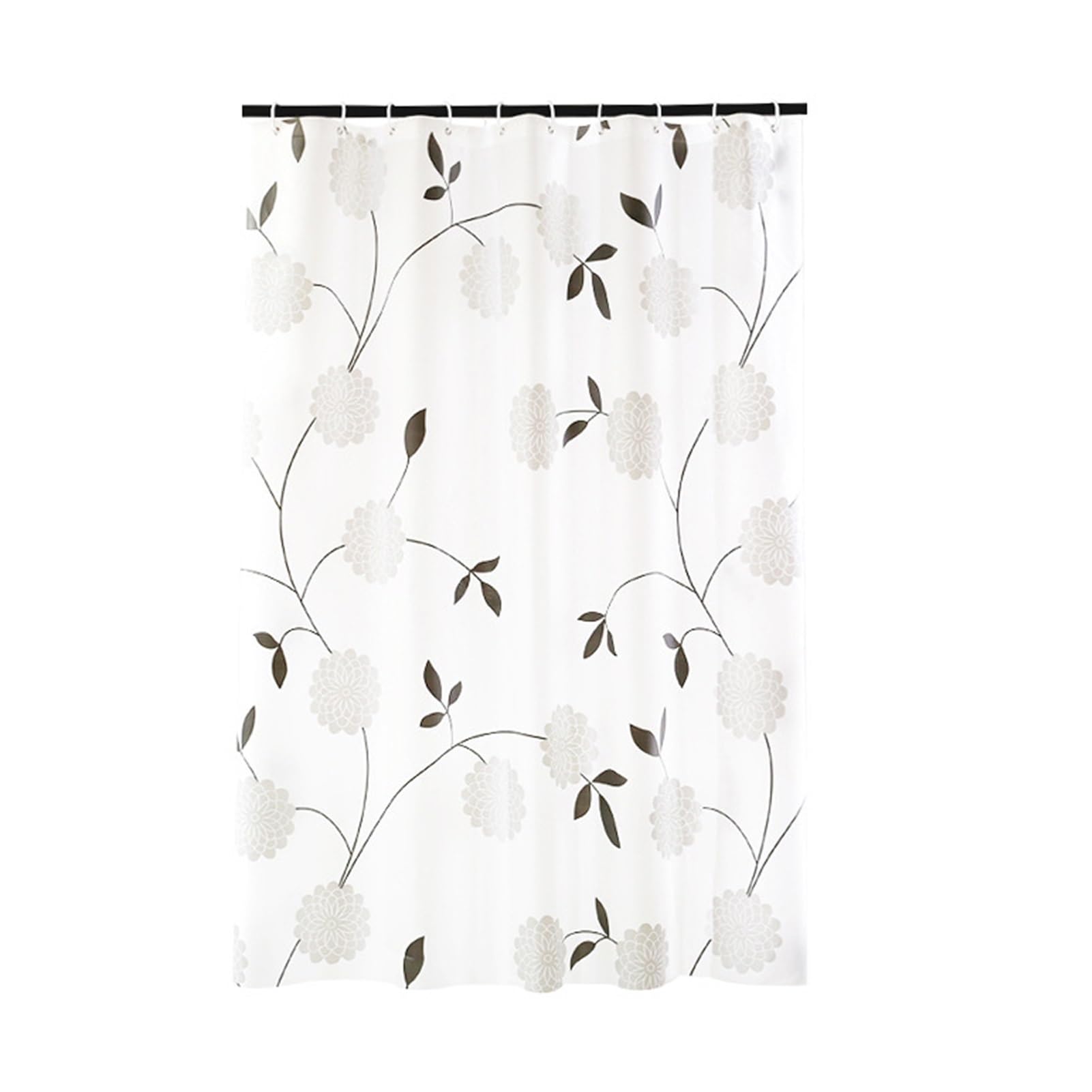 ARINAL Revestimiento de Ducha de PEVA, Cortina de Ducha Gruesa Impermeable, Cortina de Puerta de Bloque de baño con Gancho (Size : W180xH200cm)