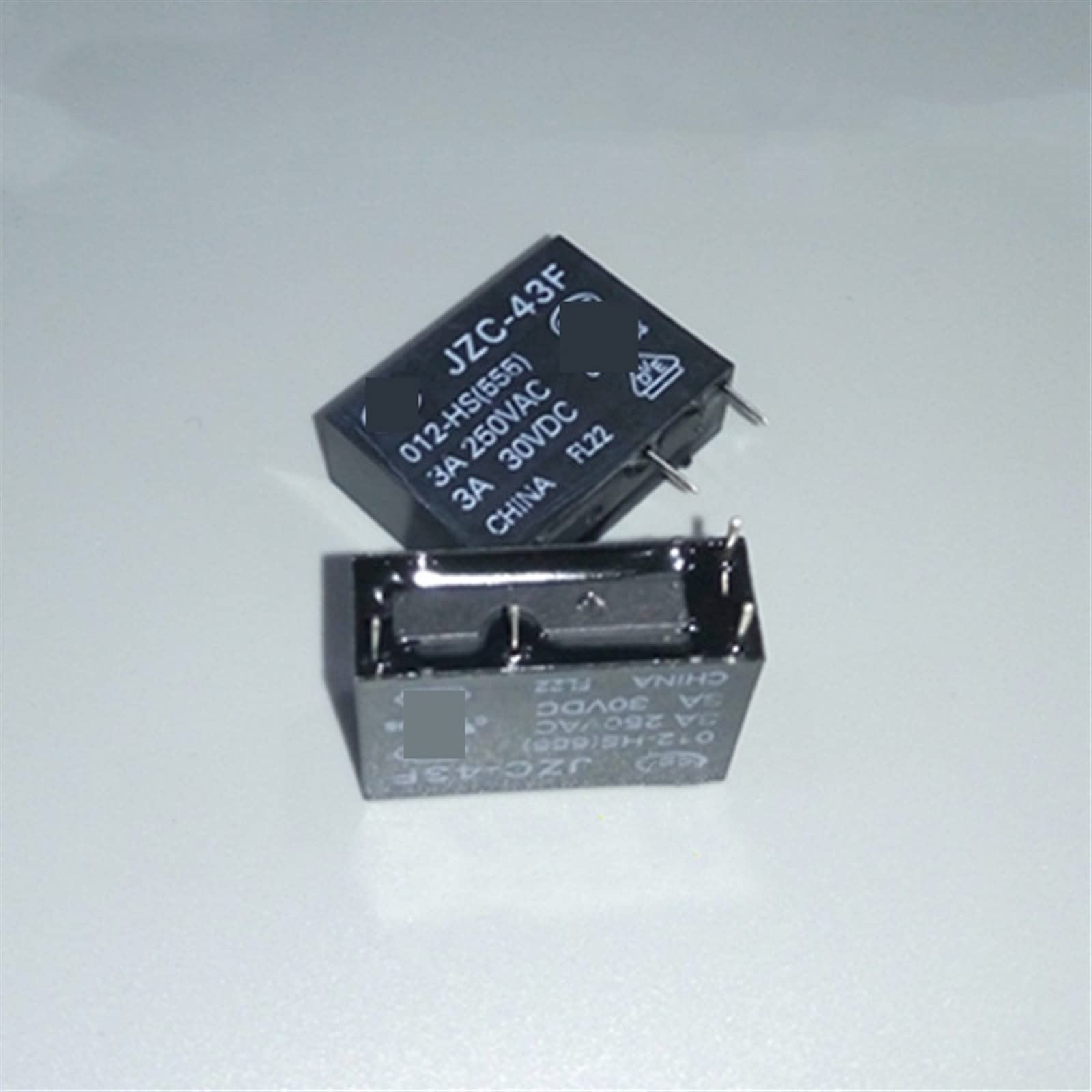 QEFHSVVZE Power Relay Jzc-43f-012-hs 4pin Open 3a 12vdc 1Pcs