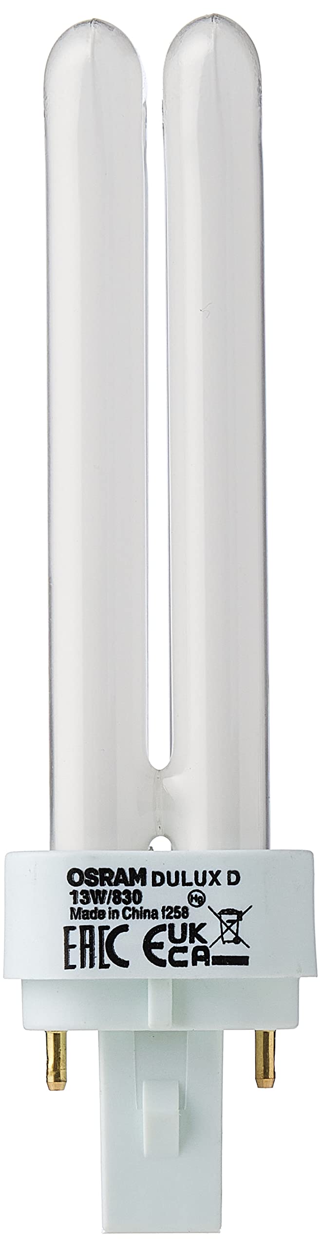 Compact Fluorescent Lamp 13 W 2 Pin Warm white