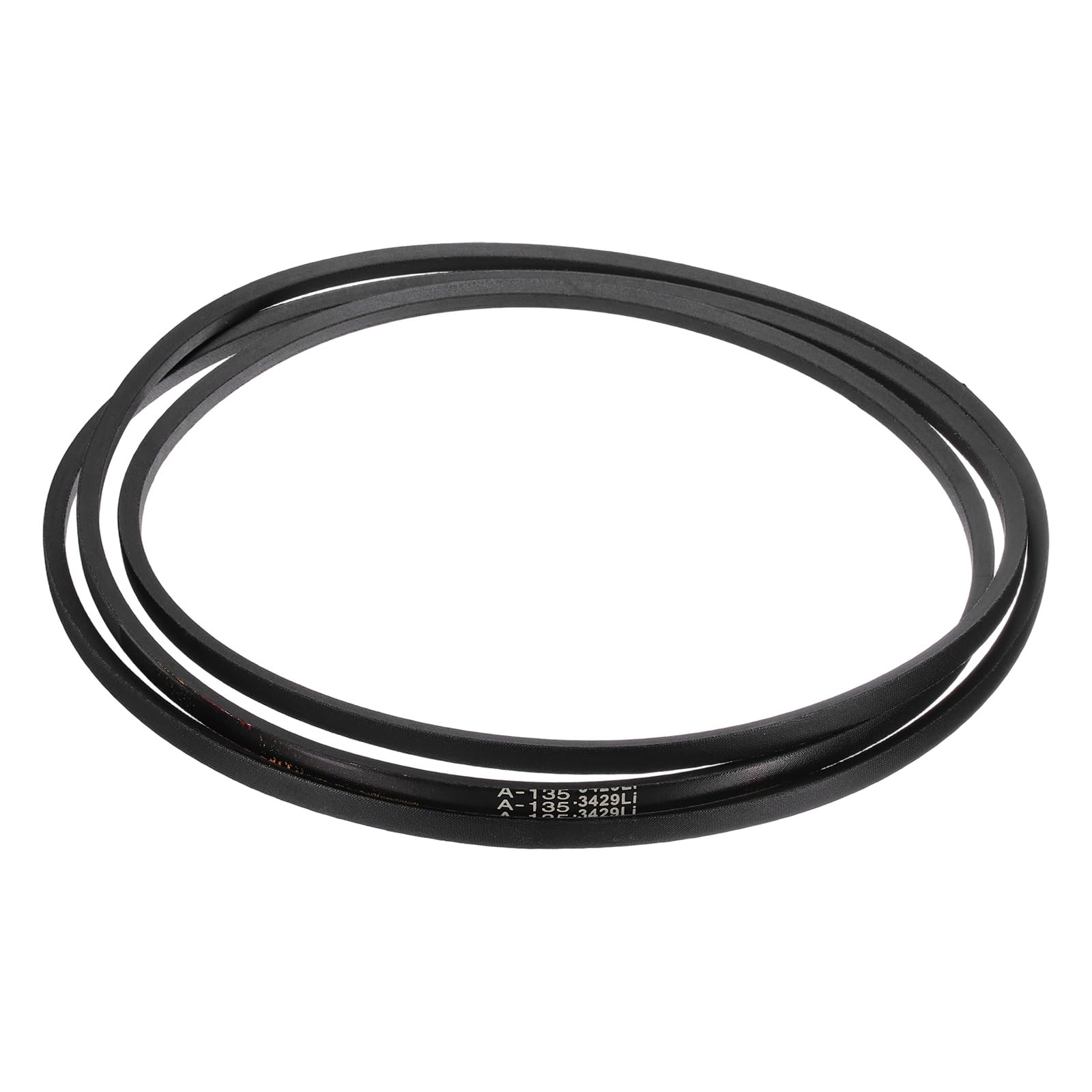 QUARKZMAN Cinghia A135 A Sezione Trapezoidale, Cinghia Classica In Gomma Rivestita, Circonferenza Esterna 137" x Larghezza 0.51" x Spessore 0.32" Per Trasmissione Industriale Di Potenza