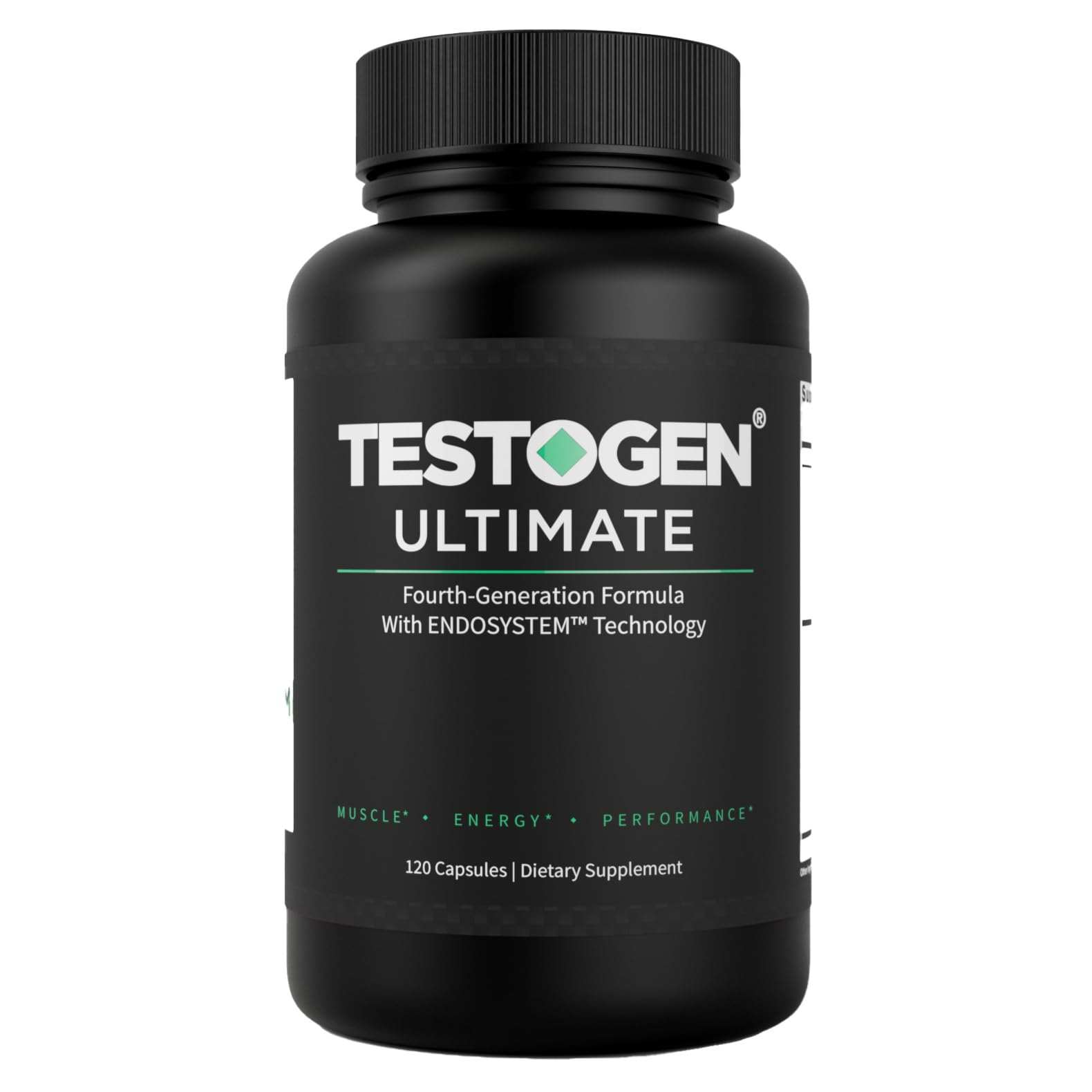 TestoGen — Suplemento para testosterona com ácido D-aspártico, feno-grego, magnésio, vitaminas D3 e K2, boro e cobre — 120 cápsulas