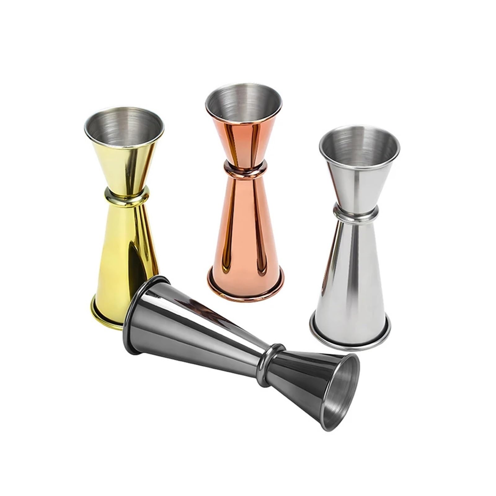 Tasse à mesurer for Cocktail, 1 pièce, 15/30ml ou 30/60ml, Double tête, tasse l'alcool, once, fournitures de cuisine(12)