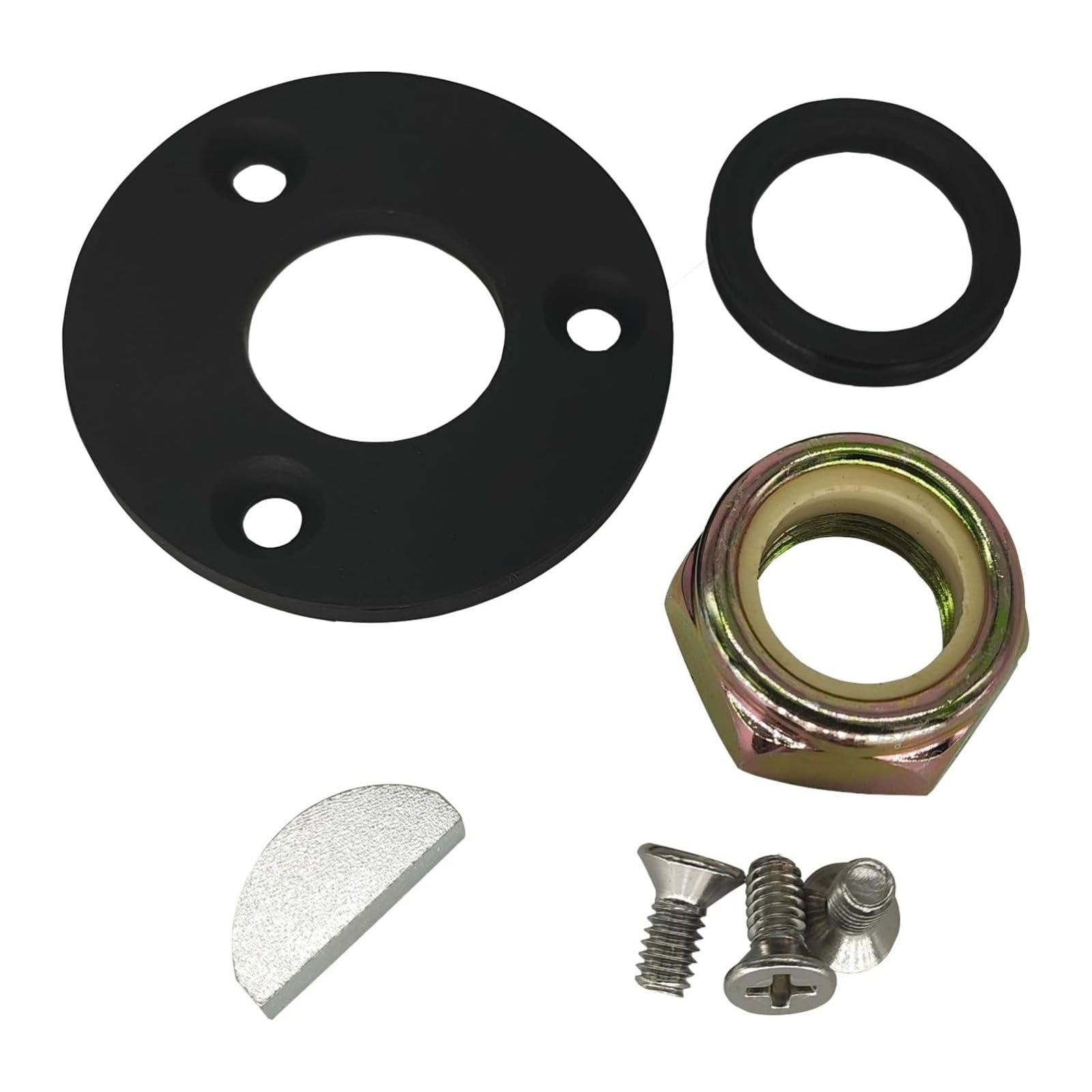 Quad-Ring-Wellendichtring HP6032 Nyloc 5/8 Zoll Mutter Holzmeister Schlüsselsatz passend für BayStar HH4314 HH4513 Hydraulische Lenkung Kit